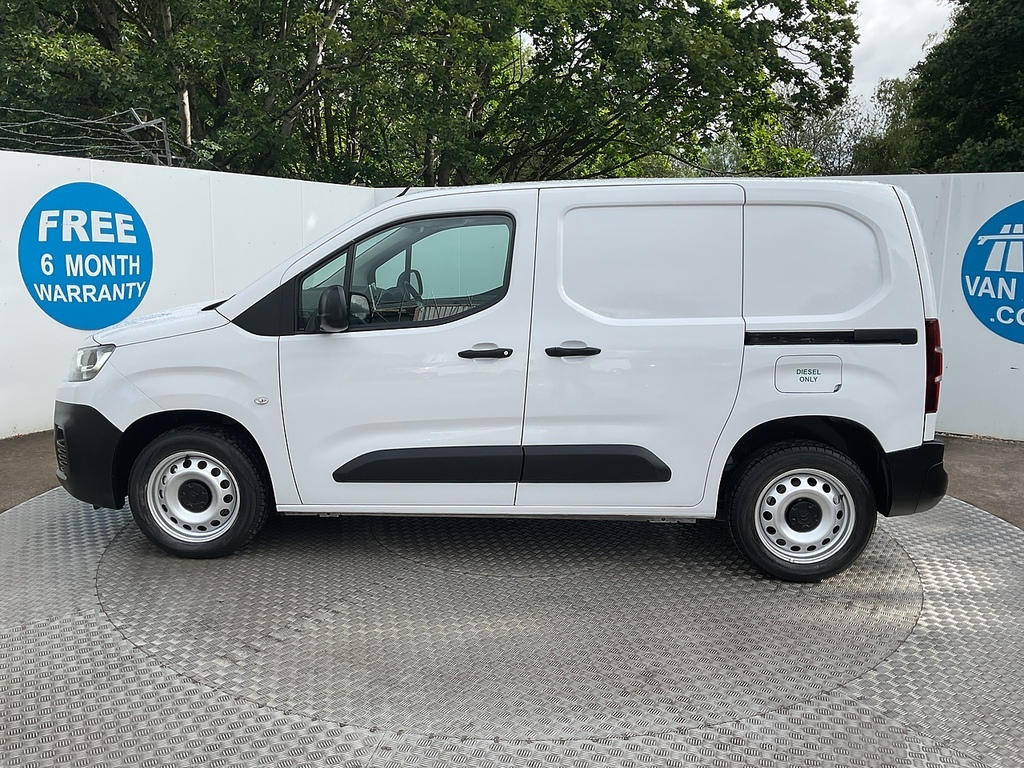 Citroen Berlingo Bluehdi 1000 Enterprise Edition M Swb A C Euro 6 WV23EKL White #6