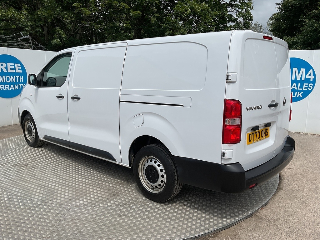 Vauxhall Vivaro Turbo D 2900 Prime Lwb H R Euro 6 U8110 Ulez DT73OHS White #5