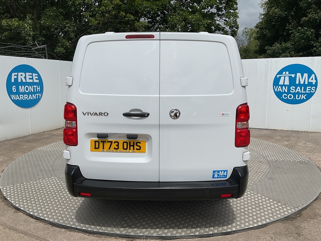 Vauxhall Vivaro Turbo D 2900 Prime Lwb H R Euro 6 U8110 Ulez DT73OHS White #4
