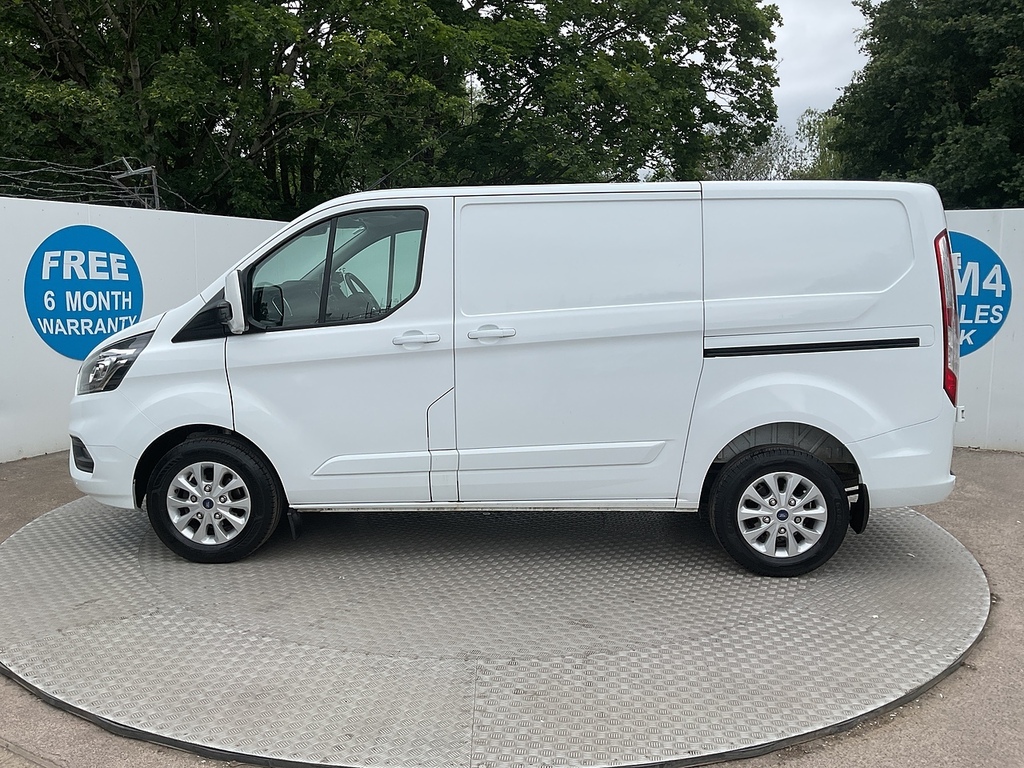 Ford Transit Custom 280 Ecoblue Limited Swb L R A C Euro 6 U8112 Ule YM71SJV White #6