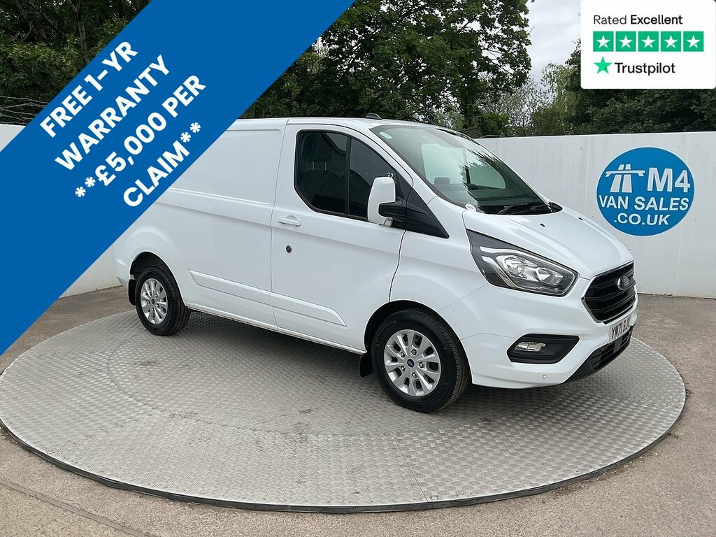 Ford Transit Custom 280 Ecoblue Limited Swb L R A C Euro 6 U8112 Ule YM71SJV White