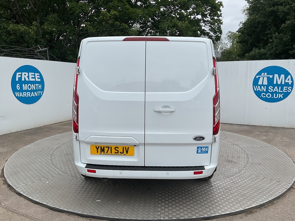 Ford Transit Custom 280 Ecoblue Limited Swb L R A C Euro 6 U8112 Ule YM71SJV White #4