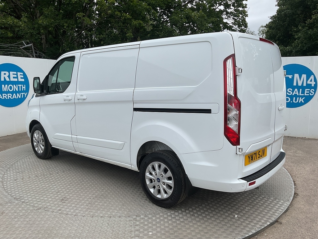 Ford Transit Custom 280 Ecoblue Limited Swb L R A C Euro 6 U8112 Ule YM71SJV White #5
