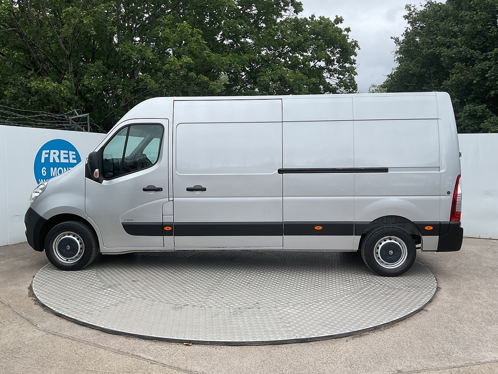 Vauxhall Movano Cdti 3500 Lwb M R Euro 6 A C U8114 Ulez Silver #5