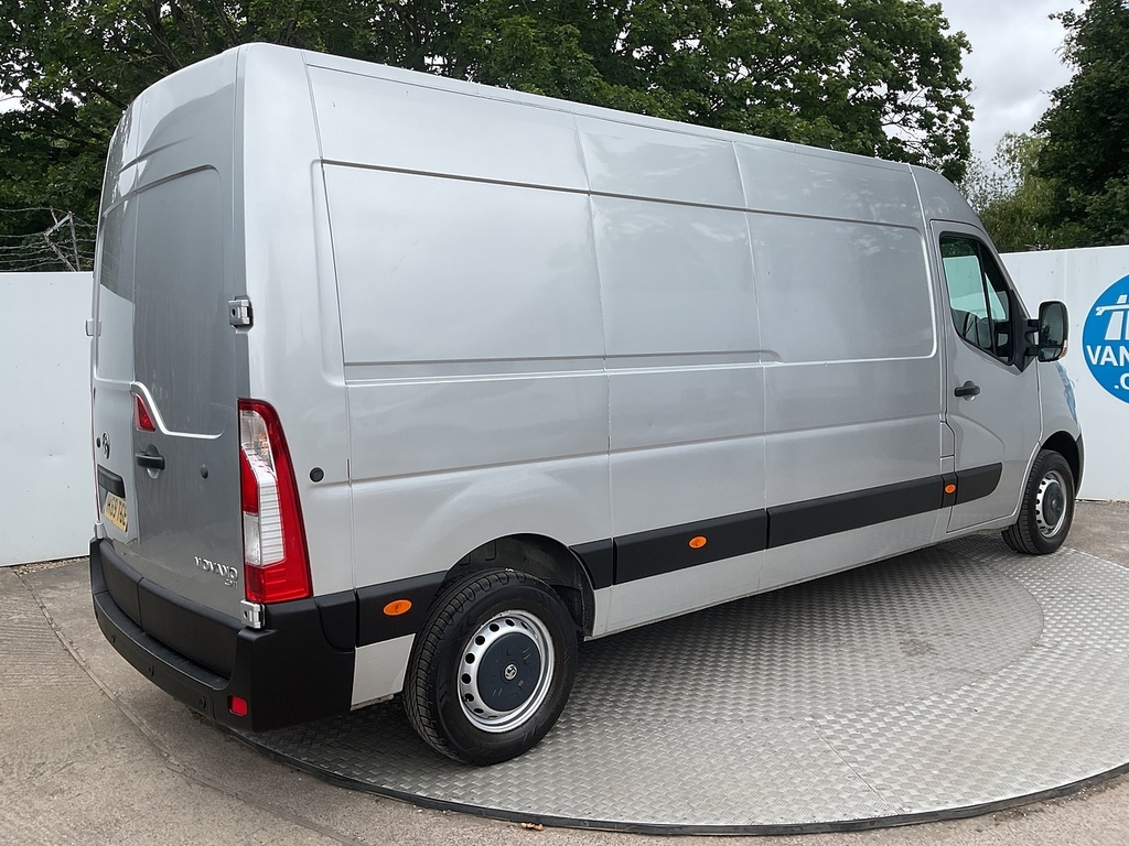Vauxhall Movano Cdti 3500 Lwb M R Euro 6 A C U8114 Ulez Silver #2