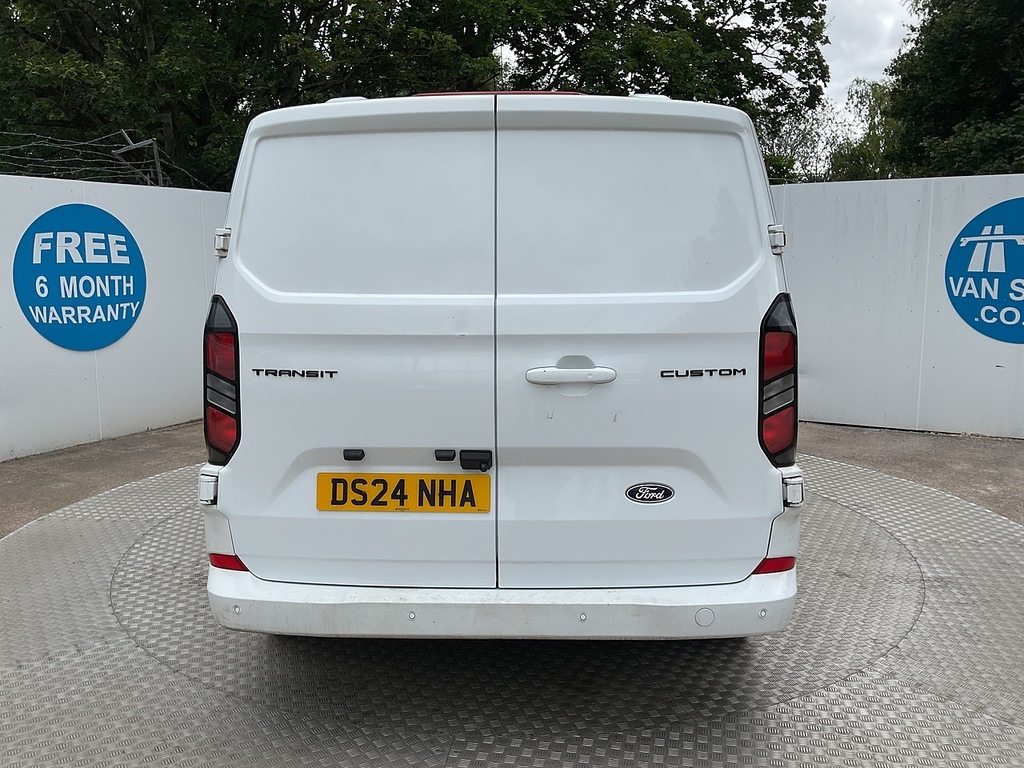 Ford Transit Custom 280 Ecoblue Limited Swb L R A C Euro 6 U8115 Ule DS24NHA White #4