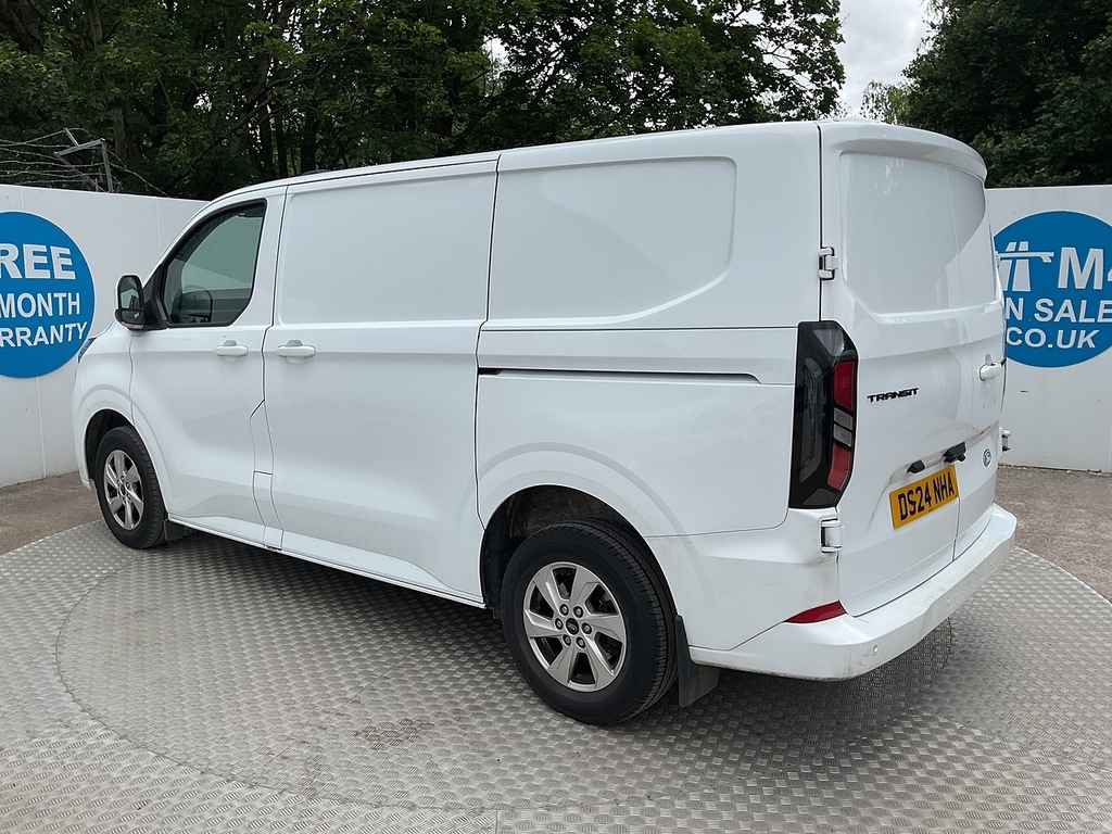Ford Transit Custom 280 Ecoblue Limited Swb L R A C Euro 6 U8115 Ule DS24NHA White #5