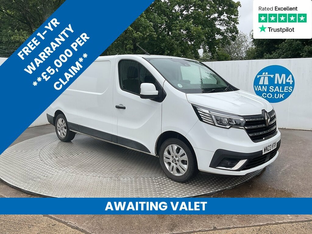 Renault Trafic Dci Blue Ll30 Sport Lwb L R A C Euro 6 U8118 Ule White