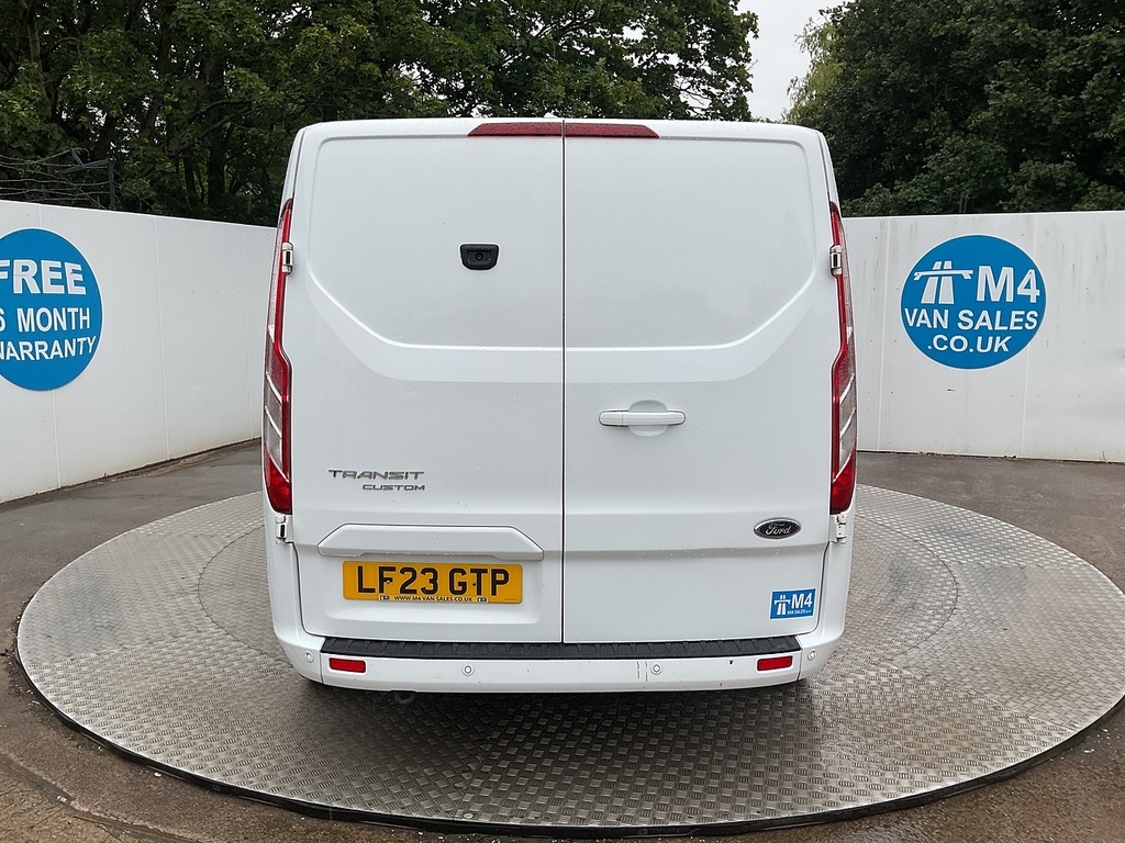 Ford Transit Custom 300 Ecoblue Limited Lwb L R A C Euro 6 U8116 Ule LF23GTP White #4