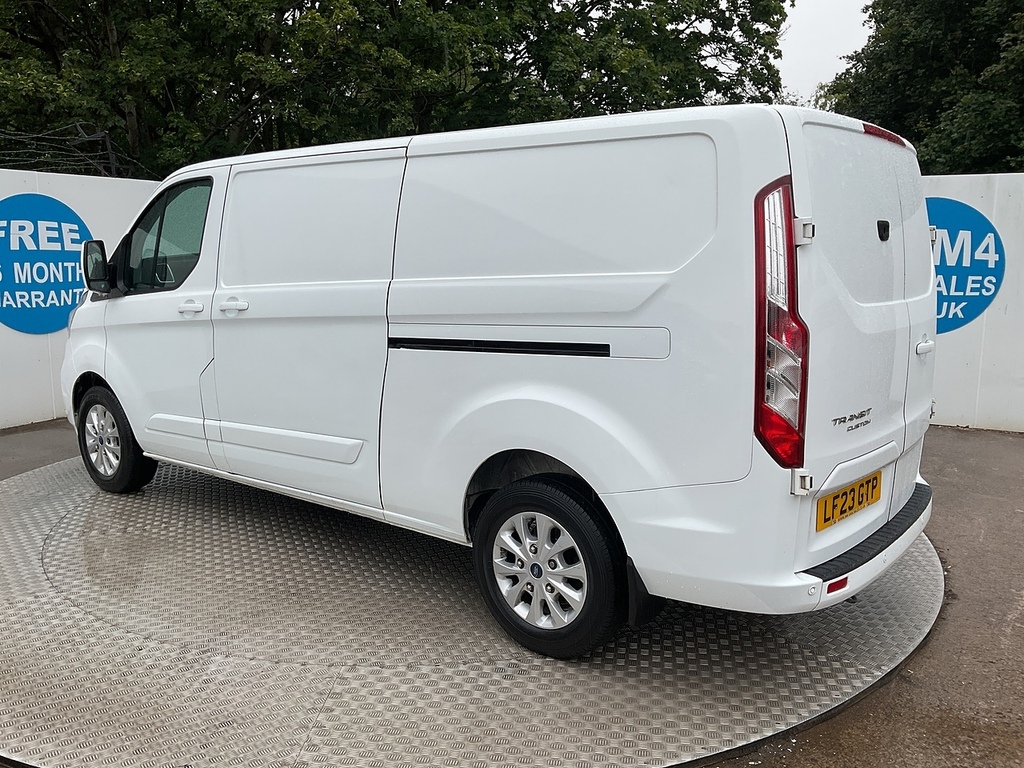 Ford Transit Custom 300 Ecoblue Limited Lwb L R A C Euro 6 U8116 Ule LF23GTP White #5