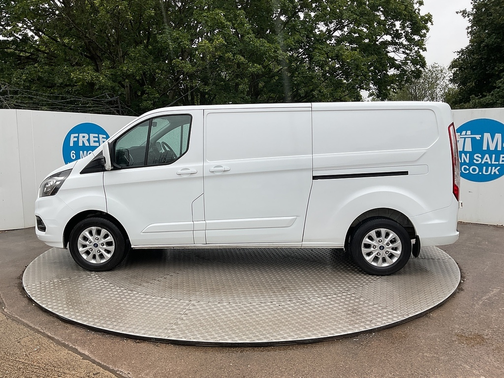 Ford Transit Custom 300 Ecoblue Limited Lwb L R A C Euro 6 U8116 Ule LF23GTP White #6