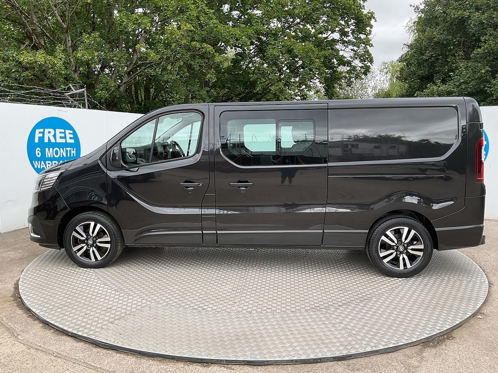 Renault Trafic Dci Blue Ll30 Extra Sport Lwb Crewcab Euro 6 U812 YS24VGO Black #6