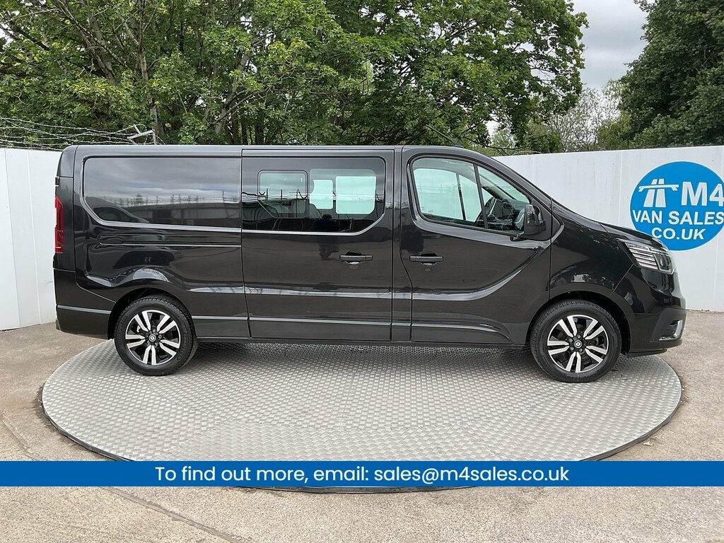 Renault Trafic Dci Blue Ll30 Extra Sport Lwb Crewcab Euro 6 U812 YS24VGO Black #2