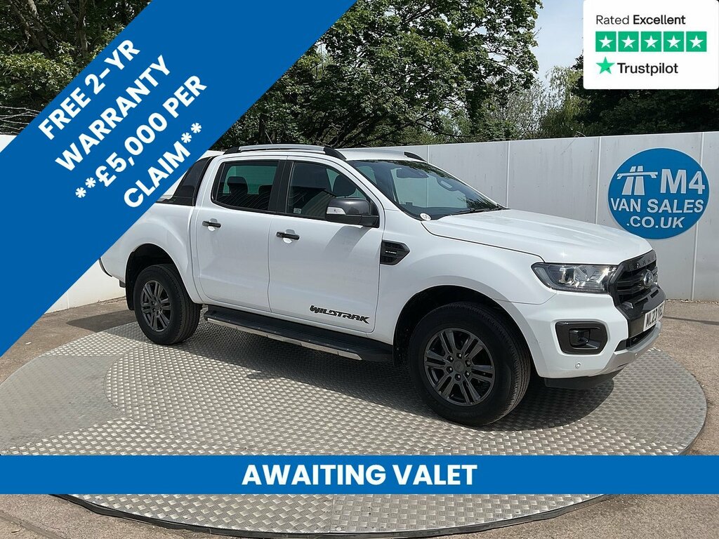 Ford Ranger Ecoblue 213 Wildtrak Crewcab 4X4 A C Euro 6 U8123 ML23YEC White