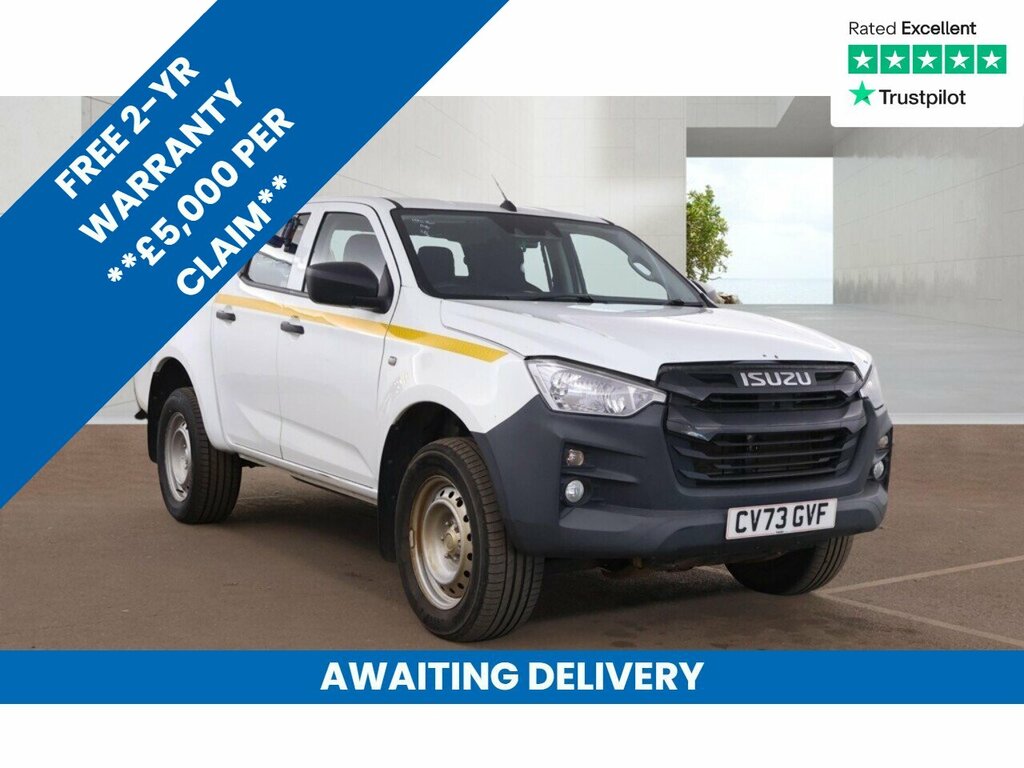 Isuzu D-Max Td Utility Diff Lock Crewcab Euro 6 U8128 Ulez White