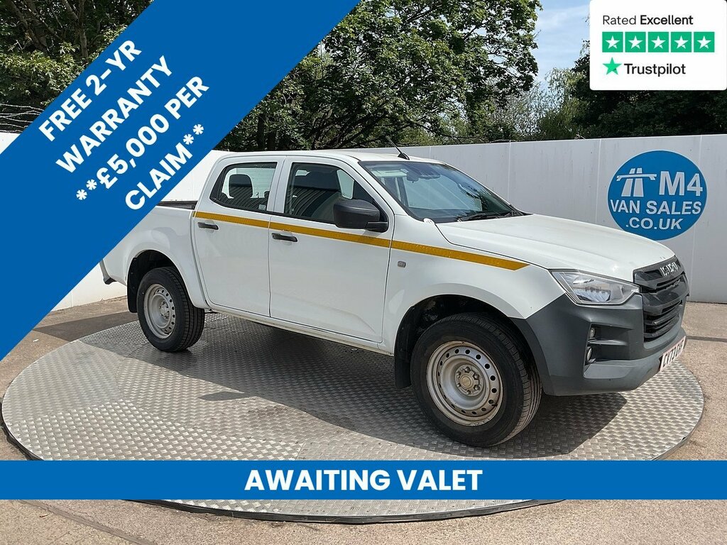 Isuzu D-Max Td Utility Crewcab 4X4 A C Euro 6 U8128 Ulez White