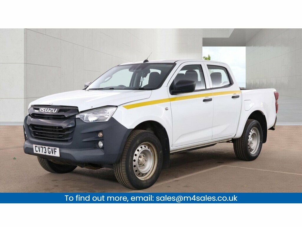 Isuzu D-Max Td Utility Diff Lock Crewcab Euro 6 U8128 Ulez White #2