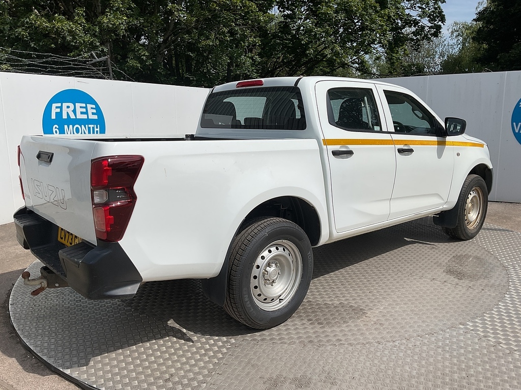 Isuzu D-Max Td Utility Crewcab 4X4 A C Euro 6 U8128 Ulez White #2