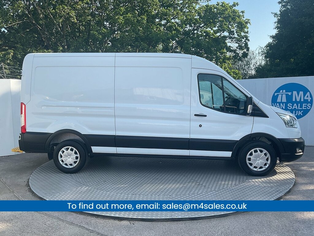 Ford Transit Custom 350 Ecoblue Trend Lwb M R Euro 6 U8122 Ulez AY20ZBV White #2
