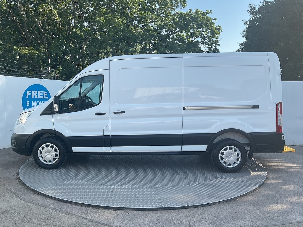 Ford Transit Custom 350 Ecoblue Trend Lwb M R Euro 6 U8122 Ulez AY20ZBV White #6