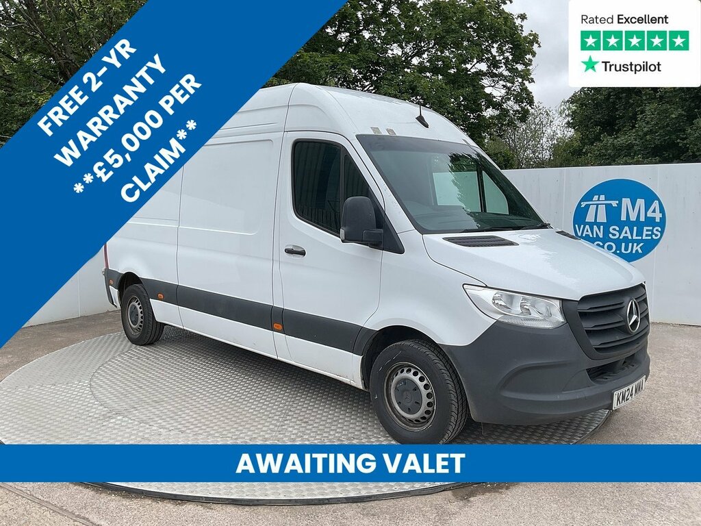 Mercedes-Benz Sprinter 315 Cdi Premium Mwb H R Euro 6 U8134 Ulez White