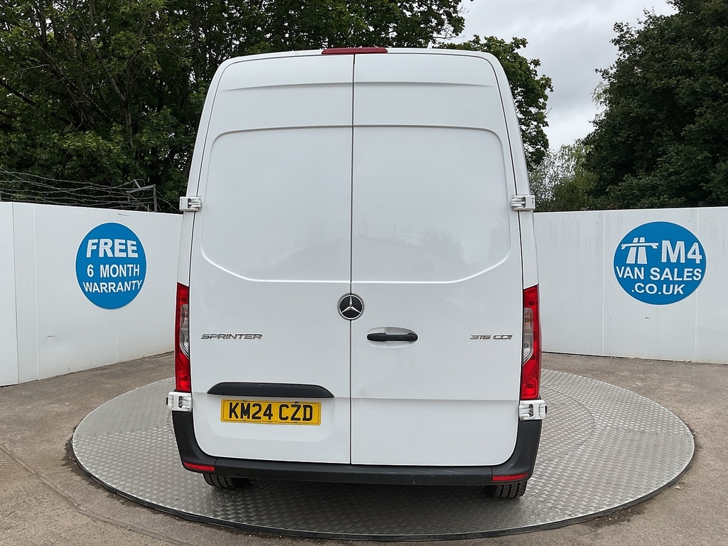 Mercedes-Benz Sprinter 315 Cdi Premium Mwb H R A C Euro 6 U8133 Ulez White #4