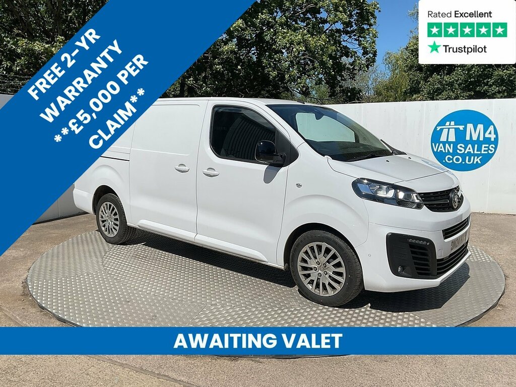 Vauxhall Vivaro Turbo D 3100 Pro Lwb L R Euro 6 U8131 Ulez DN24HTC White