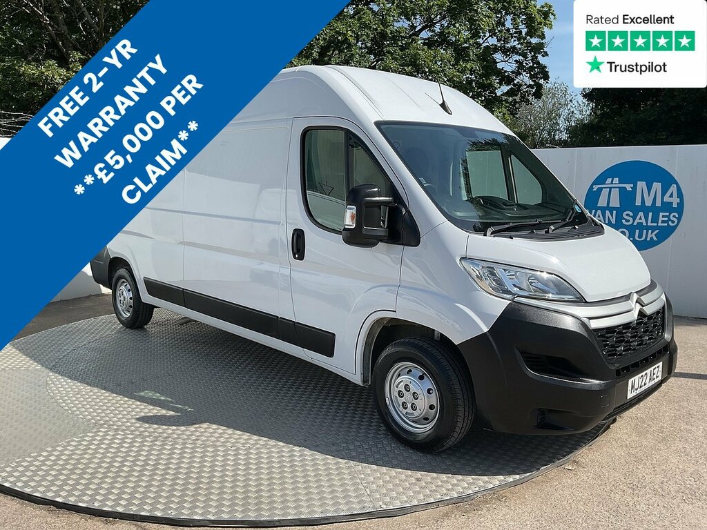 Citroen Relay Bluehdi 35 Enterprise Lwb M R A C Euro 6 U8141 U White