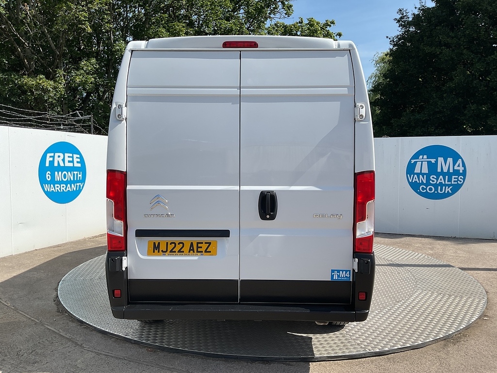 Citroen Relay Bluehdi 35 Enterprise Lwb M R A C Euro 6 U8141 U White #4