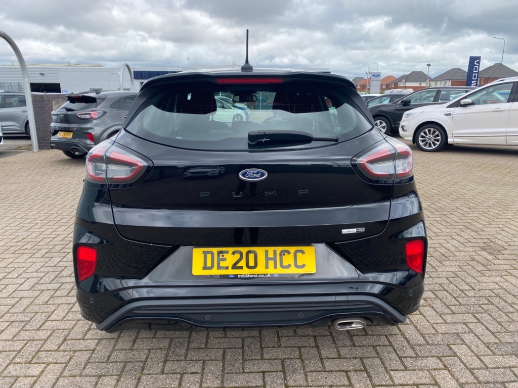 Ford Puma 1.0 Ecoboost Hybrid Mhev St-line DE20HCC Black #4