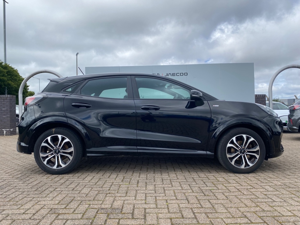 Ford Puma 1.0 Ecoboost Hybrid Mhev St-line DE20HCC Black #6