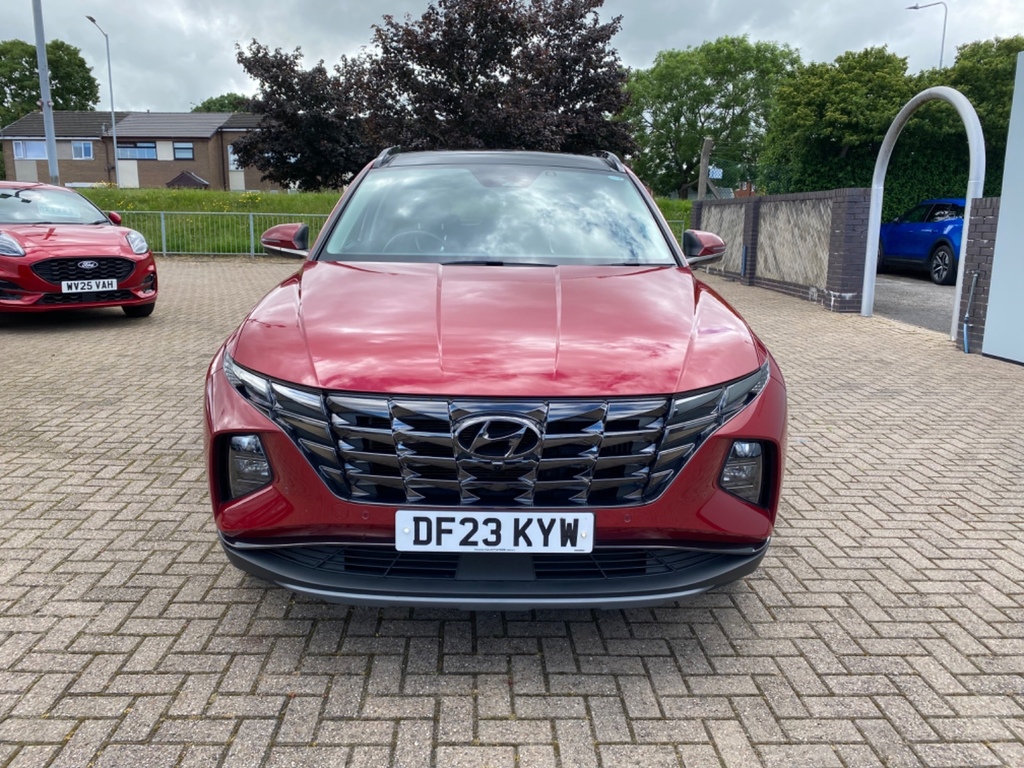 Hyundai Tucson Ultimate T-gdi Hev DF23KYW Red #2
