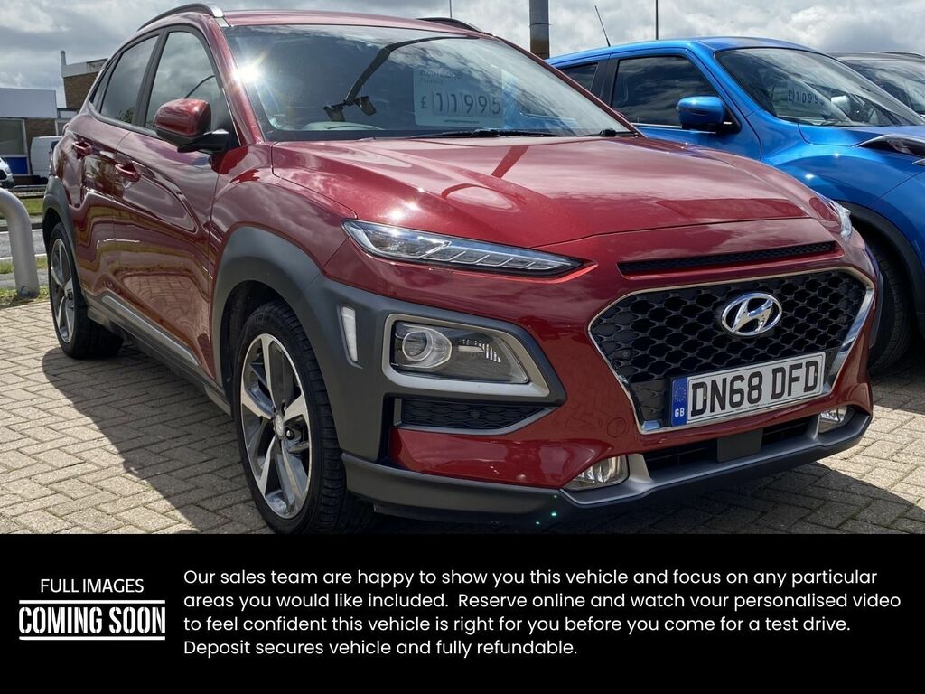 Hyundai Kona 1.6T Gdi Blue Drive Premium Gt 4Wd Dct Red