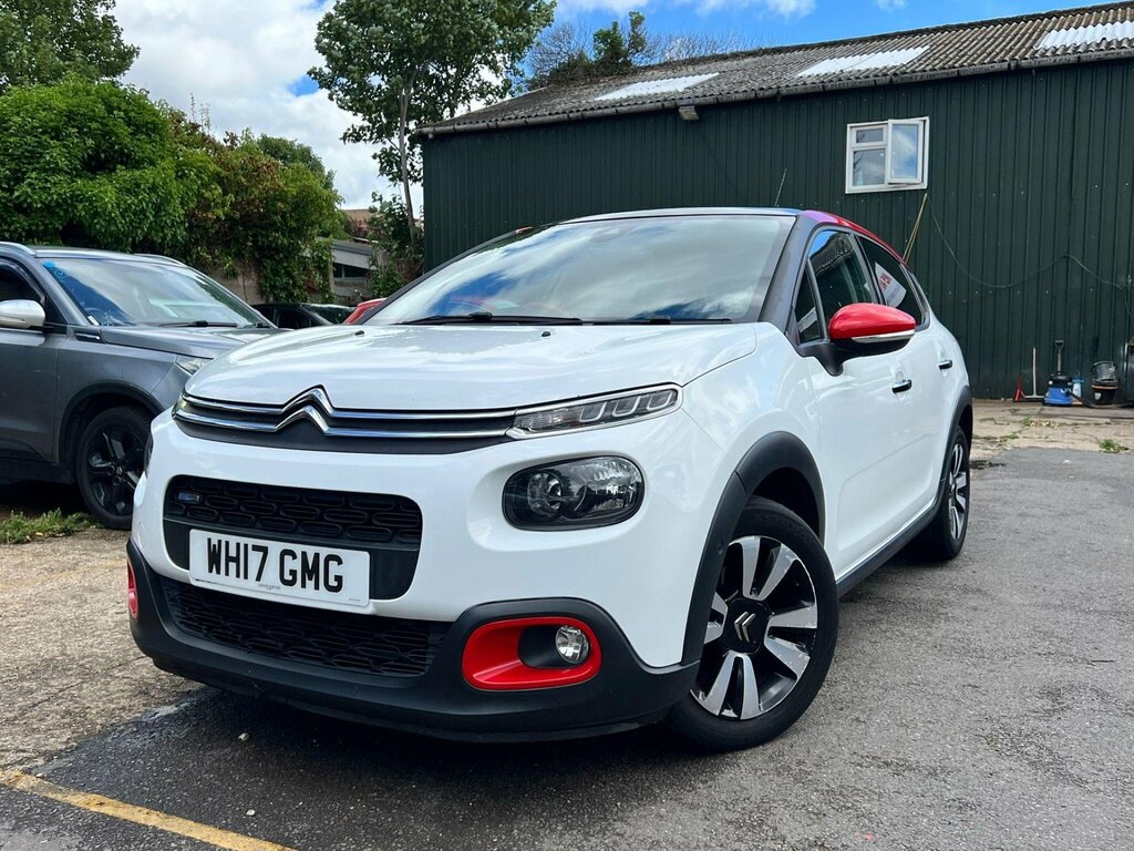 Citroen C3 1.2 Puretech Flair Eat6 Euro 6 Ss White #2