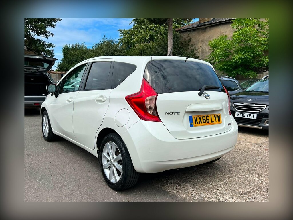 Nissan Note 1.2 Dig-s Tekna Xtron Euro 6 Ss White #4