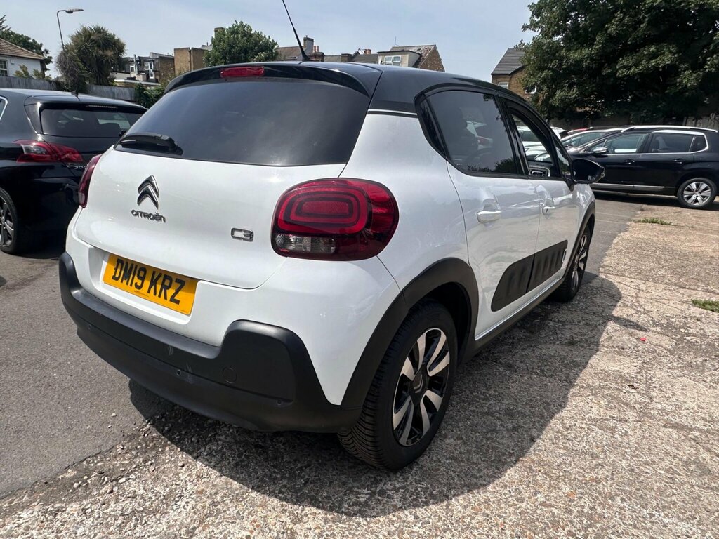 Citroen C3 1.2 Puretech Gpf Flair Eat6 Euro 6 Ss White #6