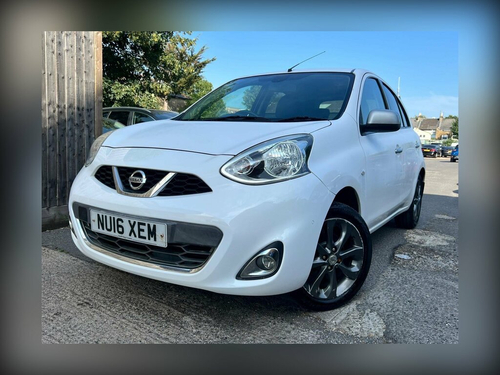 Nissan Micra 1.2 N-tec Cvt Euro 6 White #2