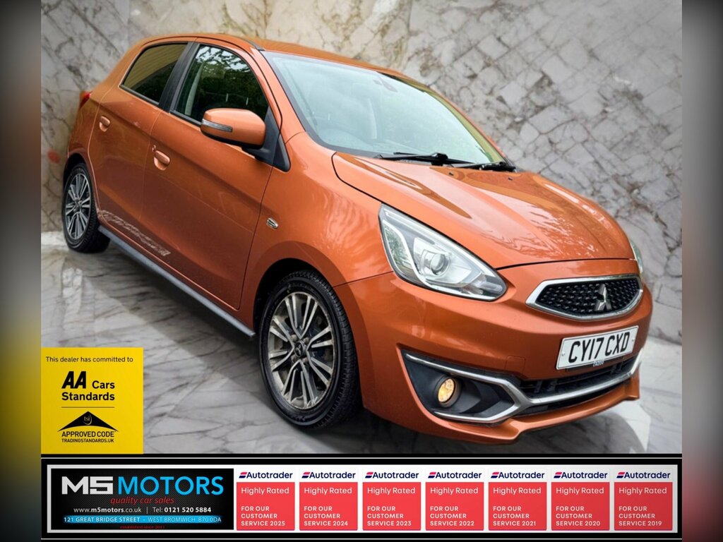 Mitsubishi Mirage 1.2 Juro Euro 6 Ss Brown