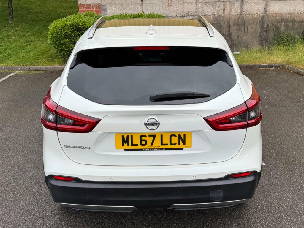 Nissan Qashqai 1.6 Dci Tekna Xtron Euro 6 Ss ML67LCN White #6