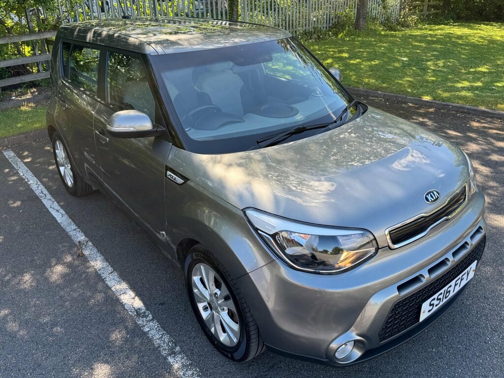Kia Soul 1.6 Crdi Connect Plus Euro 6 Silver #3