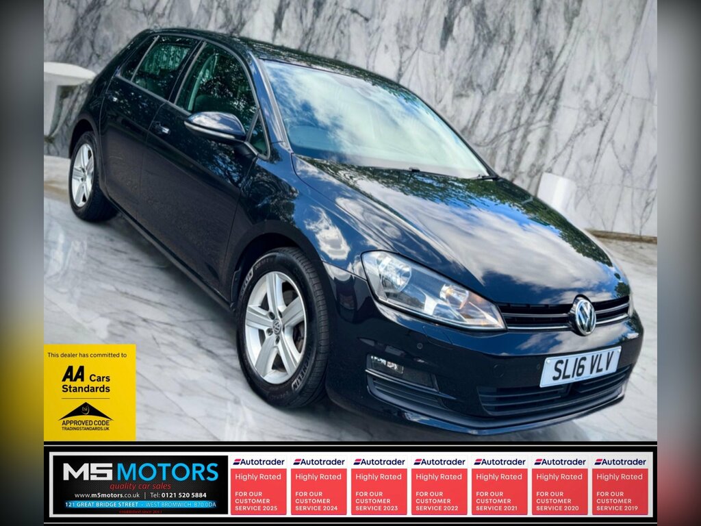 Volkswagen Golf 1.6 Tdi Bluemotion Tech Match Edition Euro 6 Ss Black