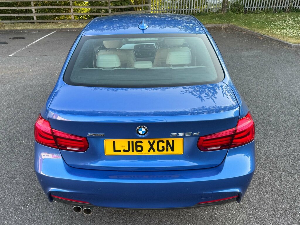 BMW 3 Series 3.0 335D M Sport Xdrive Euro 6 Ss LJ16XGN Blue #6