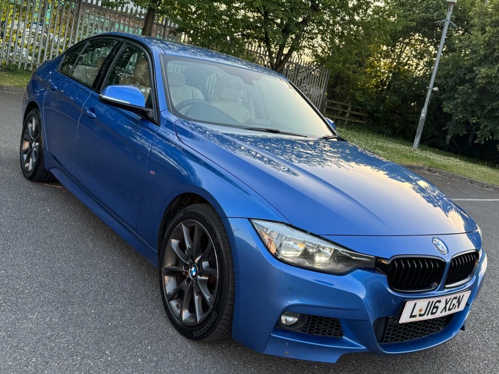 BMW 3 Series 3.0 335D M Sport Xdrive Euro 6 Ss LJ16XGN Blue #2