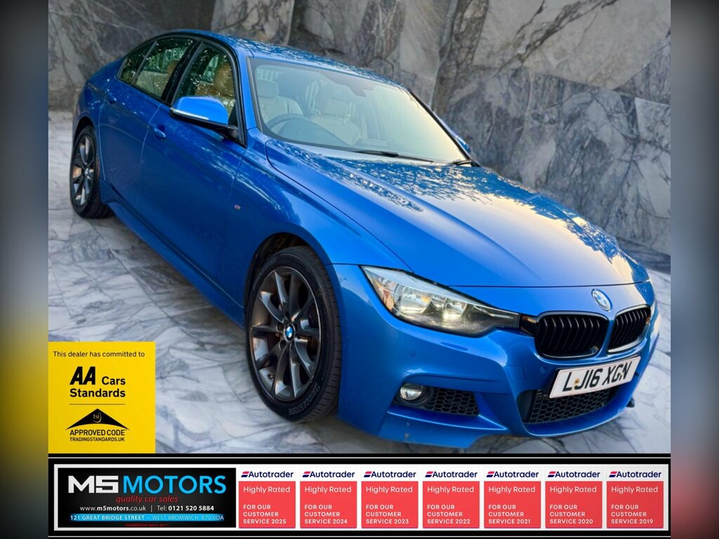 BMW 3 Series 3.0 335D M Sport Xdrive Euro 6 Ss Blue