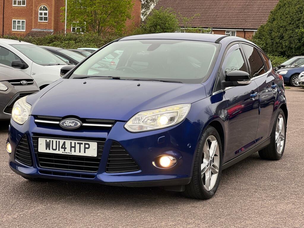 Ford Focus 1.0T Ecoboost Titanium X Euro 5 Ss WU14HTP Blue #4