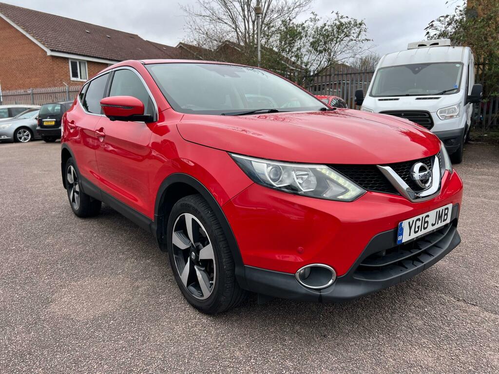 Nissan Qashqai 1.2 Dig-t N-connecta 2Wd Euro 6 Ss YG16JMB Red #4