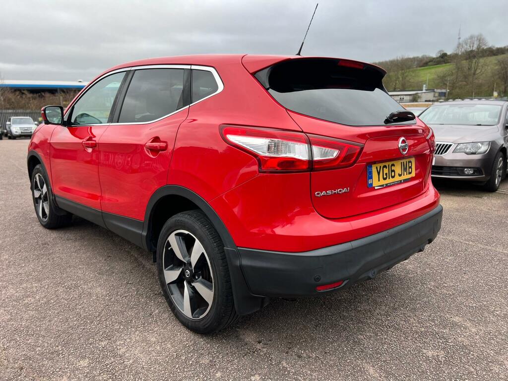 Nissan Qashqai 1.2 Dig-t N-connecta 2Wd Euro 6 Ss YG16JMB Red #5
