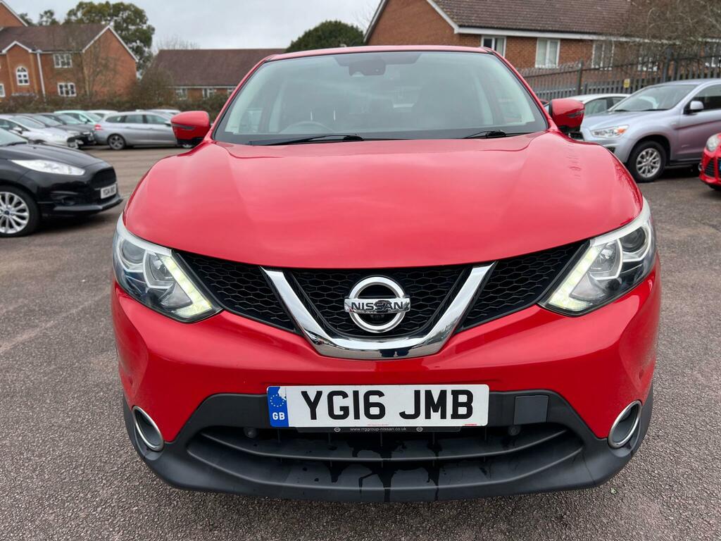 Nissan Qashqai 1.2 Dig-t N-connecta 2Wd Euro 6 Ss YG16JMB Red #2