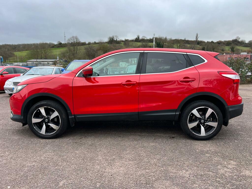 Nissan Qashqai 1.2 Dig-t N-connecta 2Wd Euro 6 Ss YG16JMB Red #6