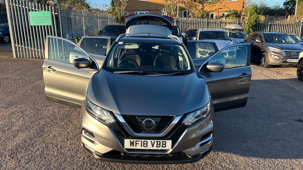 Nissan Qashqai 1.2 Dig-t N-connecta Euro 6 Ss WF18VBB Grey #5